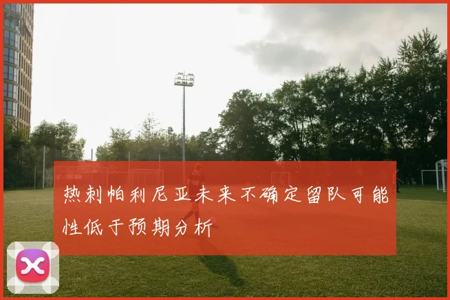 热刺帕利尼亚未来不确定留队可能性低于预期分析